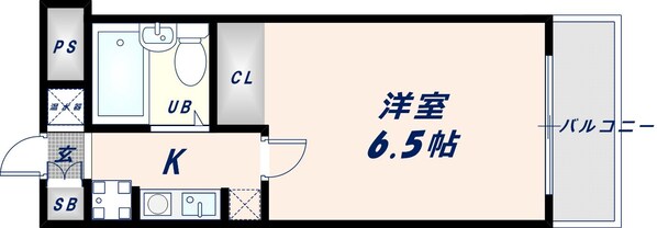 弥刀駅 徒歩15分 4階の物件間取画像